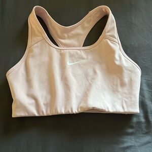 Pink nike sports bra